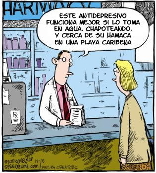Domingos ociosos… una viñeta de humor farmacéutico | La Chuleta del FIR - Farmacia Hospitalaria